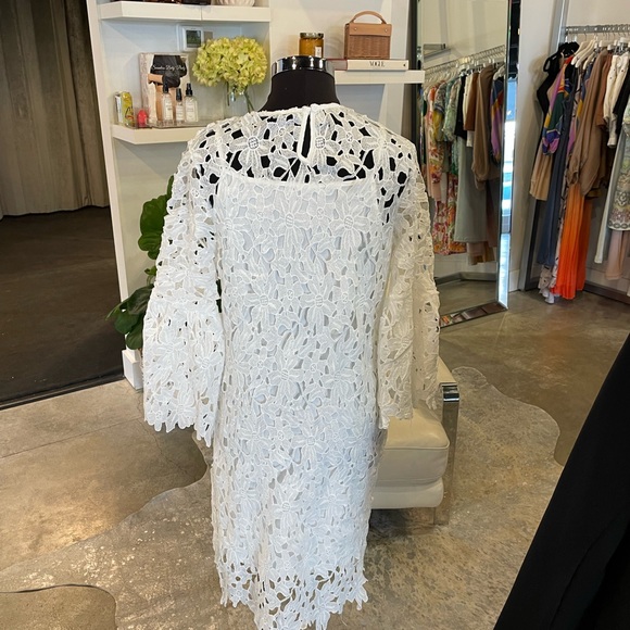 White Lace Battenberg dress - Picture 2 of 4